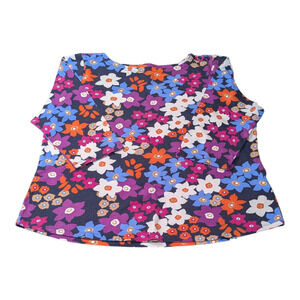 Charter Club - Size Large - Floral Shirt - Multi Colors - 3/4 Sleeves Great Cond